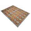 Handmade Multi Kilim Geometric 5x8 ft