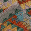 Handmade Multi Kilim Geometric 5x8 ft