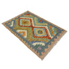 Handmade Multi Kilim Geometric 2x4 ft