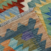 Handmade Multi Kilim Geometric 2x4 ft