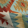 Handmade Multi Kilim Geometric 2x4 ft