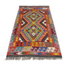 Handmade Multi Kilim Geometric 2x4 ft