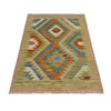 Handmade Multi Kilim Geometric 2x4 ft