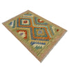 Handmade Multi Kilim Geometric 2x4 ft