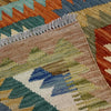 Handmade Multi Kilim Geometric 2x4 ft