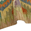 Handmade Multi Kilim Geometric 2x4 ft