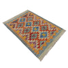 Handmade Multi Kilim Geometric 2x4 ft