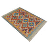 Handmade Multi Kilim Geometric 2x4 ft