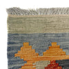 Handmade Multi Kilim Geometric 2x4 ft
