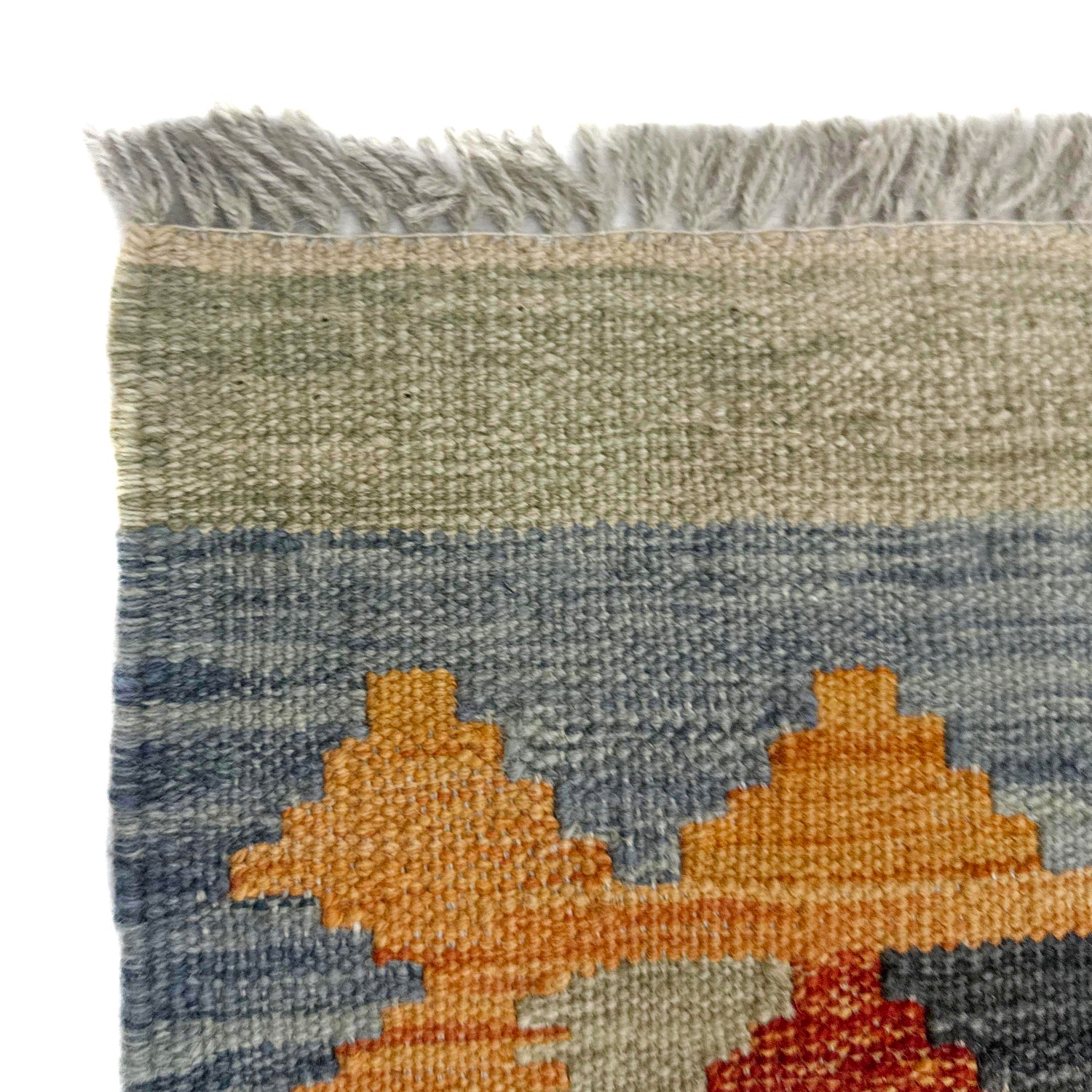 Handmade Multi Kilim Geometric 2x4 ft