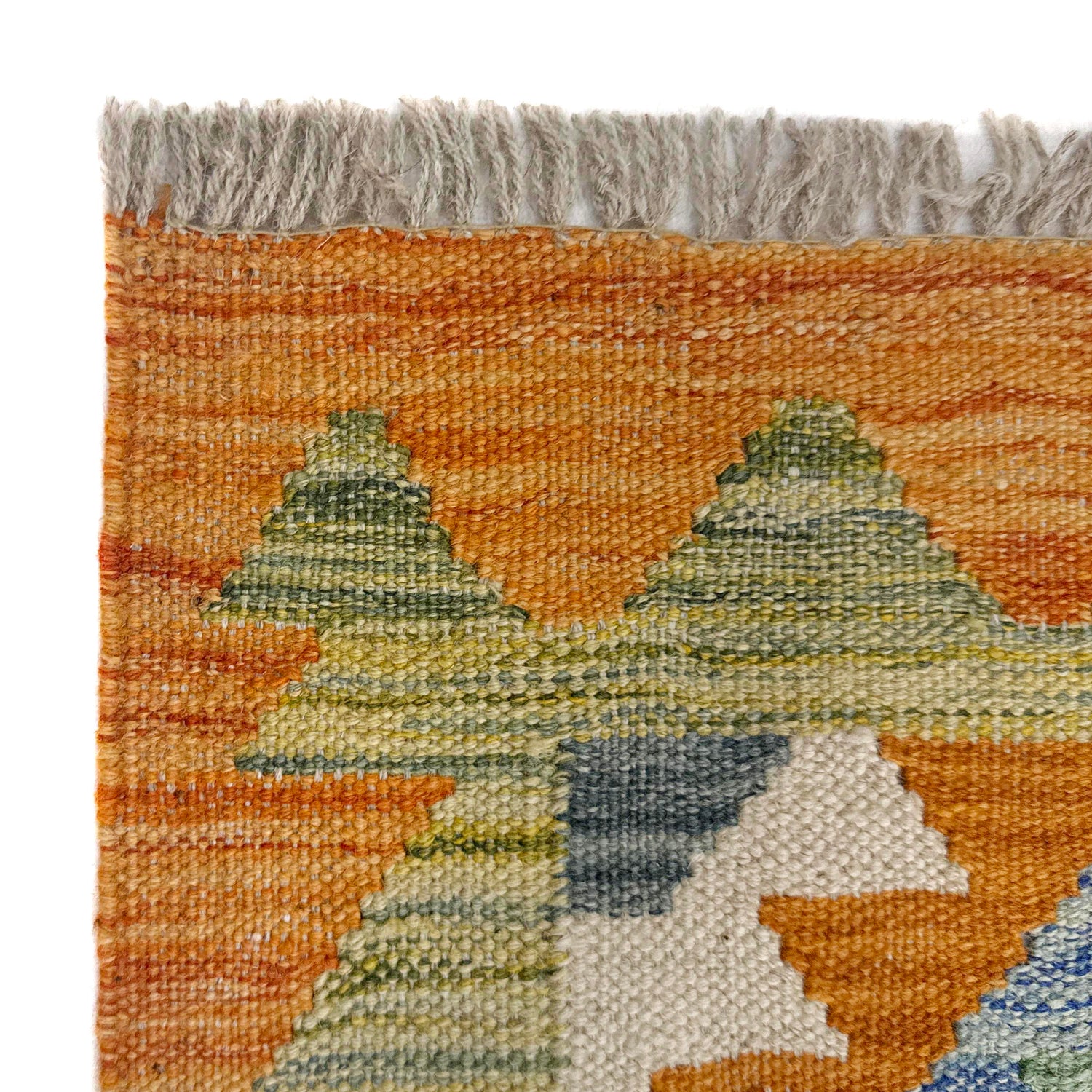 Handmade Multi Kilim Geometric 2x4 ft