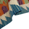 Handmade Multi Kilim Geometric 2x4 ft
