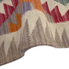 Handmade Multi Kilim Geometric 2x4 ft