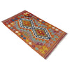 Handmade Multi Kilim Geometric 2x4 ft