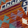 Handmade Multi Kilim Geometric 2x4 ft