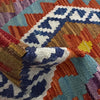 Handmade Multi Kilim Geometric 2x4 ft