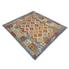 Handmade Multi Kilim Geometric 5x8 ft