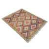 Handmade Multi Kilim Geometric 4x7 ft