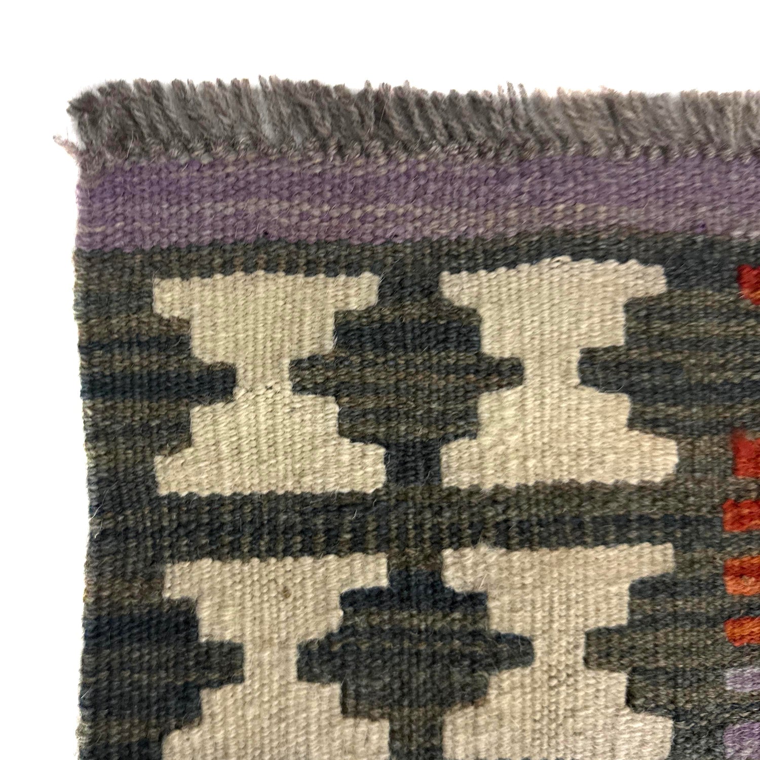 Handmade Multi Kilim Geometric 4x7 ft