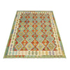 Handmade Multi Kilim Geometric 4x7 ft