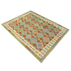 Handmade Multi Kilim Geometric 4x7 ft