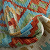 Handmade Multi Kilim Geometric 4x7 ft