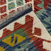 Handmade Multi Kilim Geometric 4x6 ft