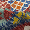 Handmade Multi Kilim Geometric 4x6 ft