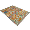 Handmade Multi Kilim Geometric 5x8 ft