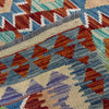 Handmade Multi Kilim Geometric 3x5 ft