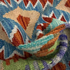 Handmade Multi Kilim Geometric 3x5 ft