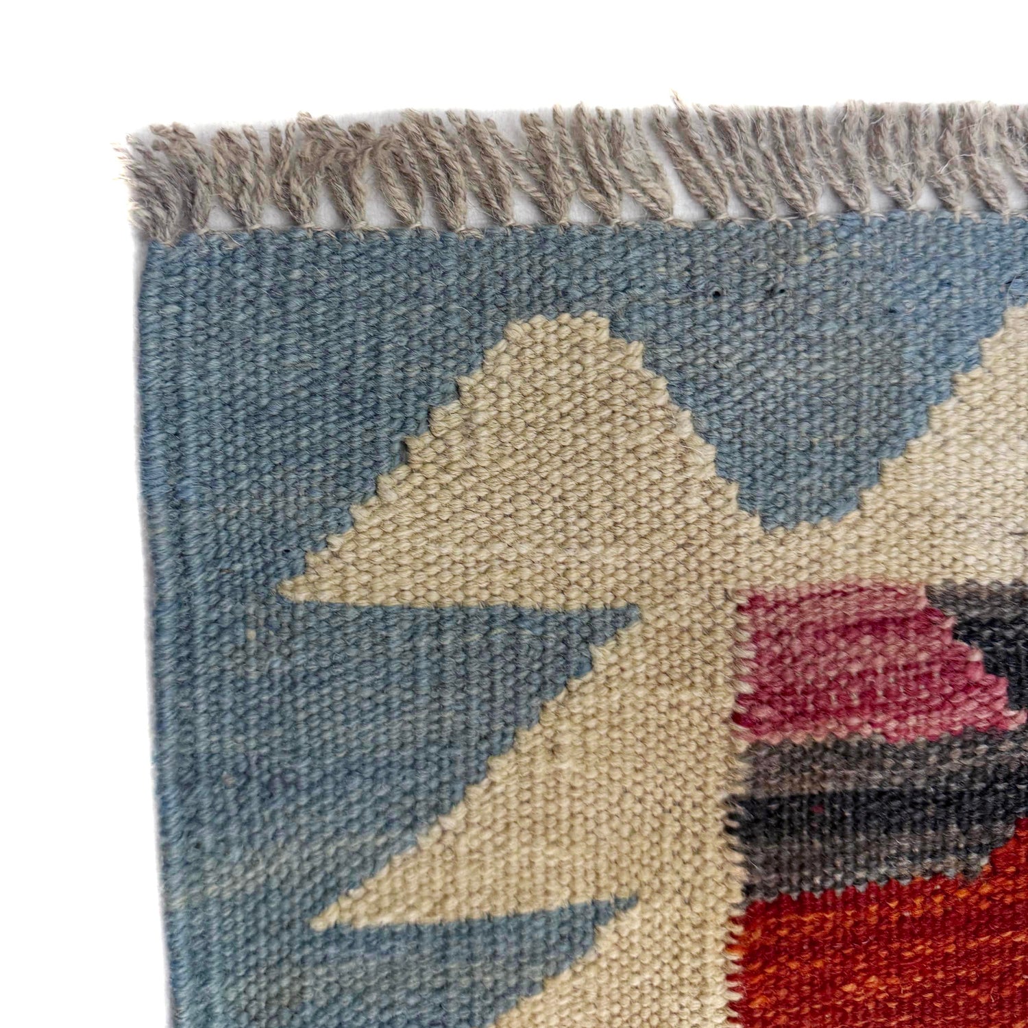 Handmade Multi Kilim Geometric 2x4 ft