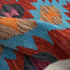 Handmade Multi Kilim Geometric 2x4 ft