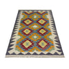 Handmade Multi Kilim Geometric 2x4 ft