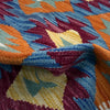 Handmade Multi Kilim Geometric 2x4 ft