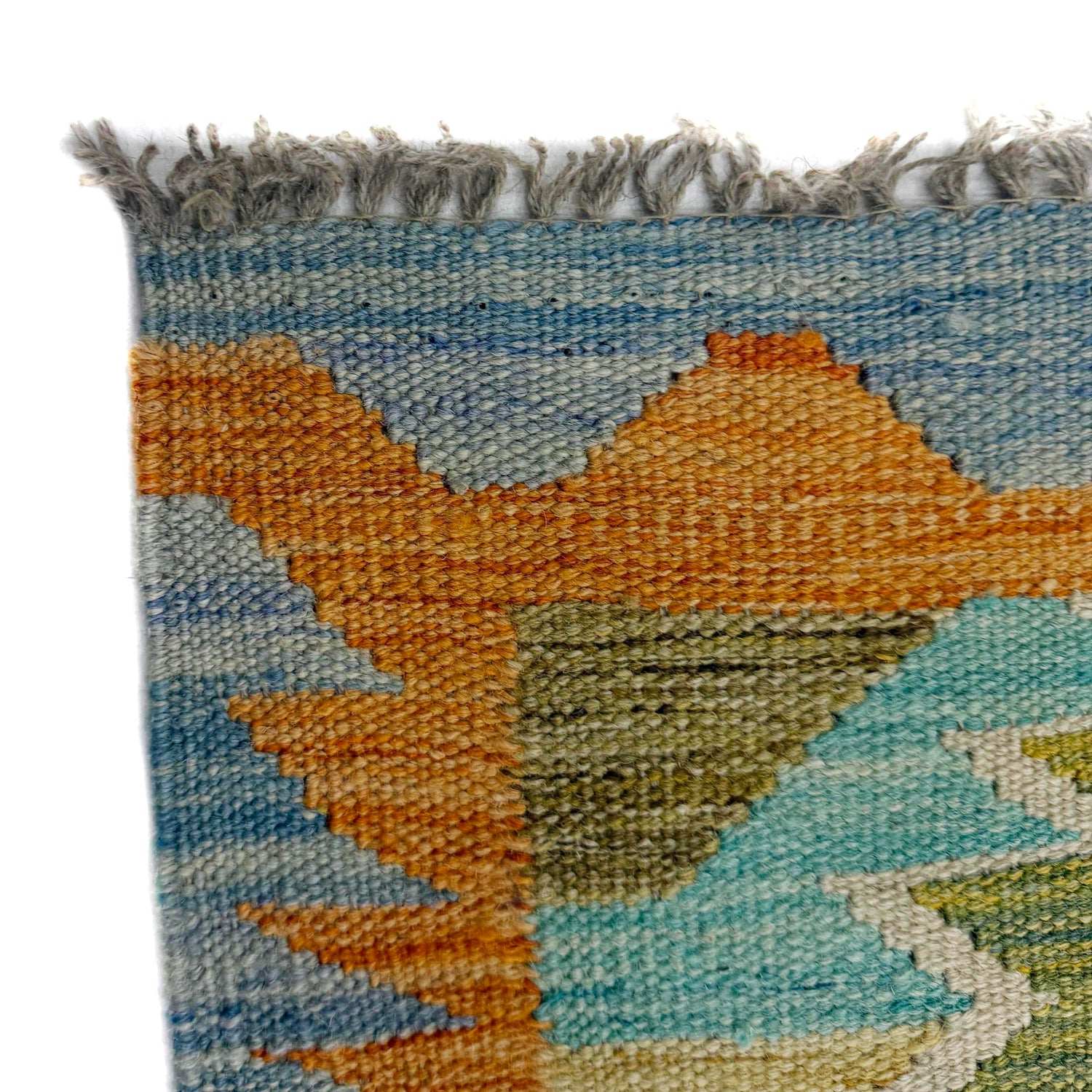 Handmade Multi Kilim Geometric 2x4 ft