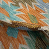 Handmade Multi Kilim Geometric 2x4 ft