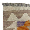 Handmade Multi Kilim Geometric 2x4 ft