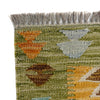 Handmade Multi Kilim Geometric 2x4 ft