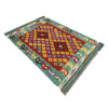 Handmade Multi Kilim Geometric 2x4 ft