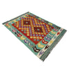 Handmade Multi Kilim Geometric 2x4 ft