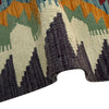 Handmade Multi Kilim Geometric 2x4 ft