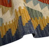 Handmade Multi Kilim Geometric 2x4 ft