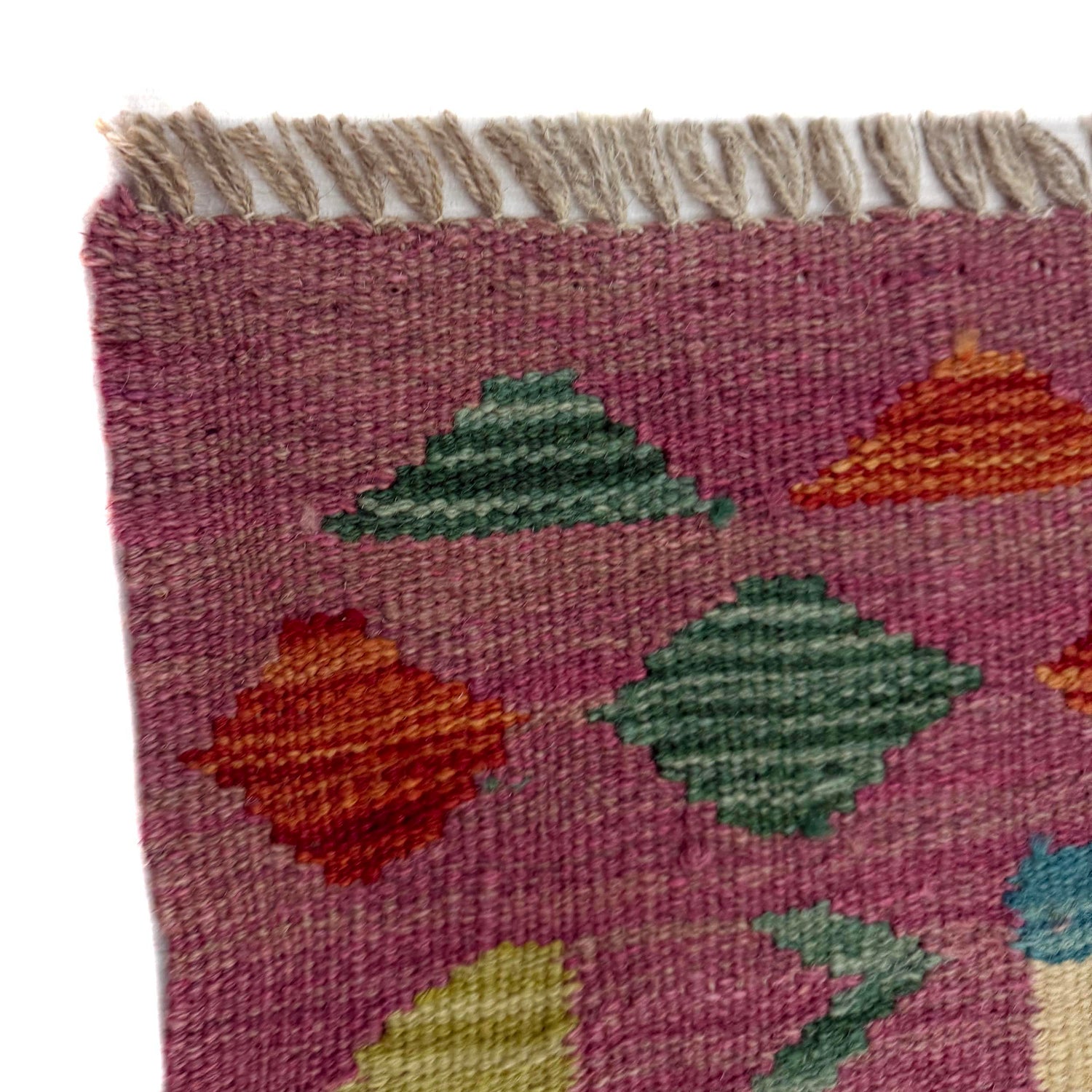 Handmade Multi Kilim Geometric 2x4 ft