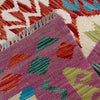 Handmade Multi Kilim Geometric 2x4 ft