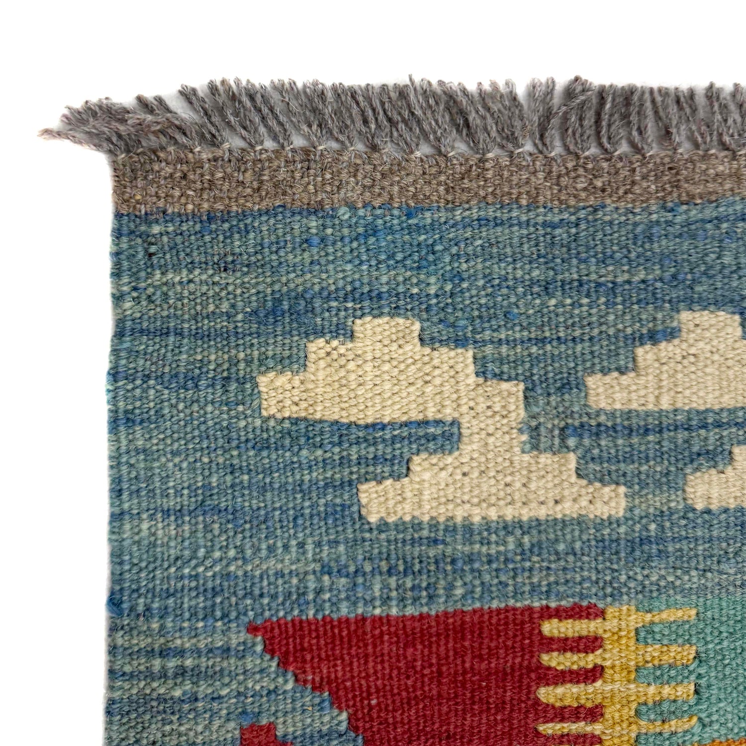 Handmade Multi Kilim Geometric 2x4 ft