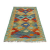 Handmade Multi Kilim Geometric 2x4 ft