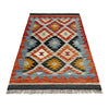 Handmade Multi Kilim Geometric 2x4 ft