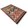 Handmade Multi Kilim Geometric 2x4 ft