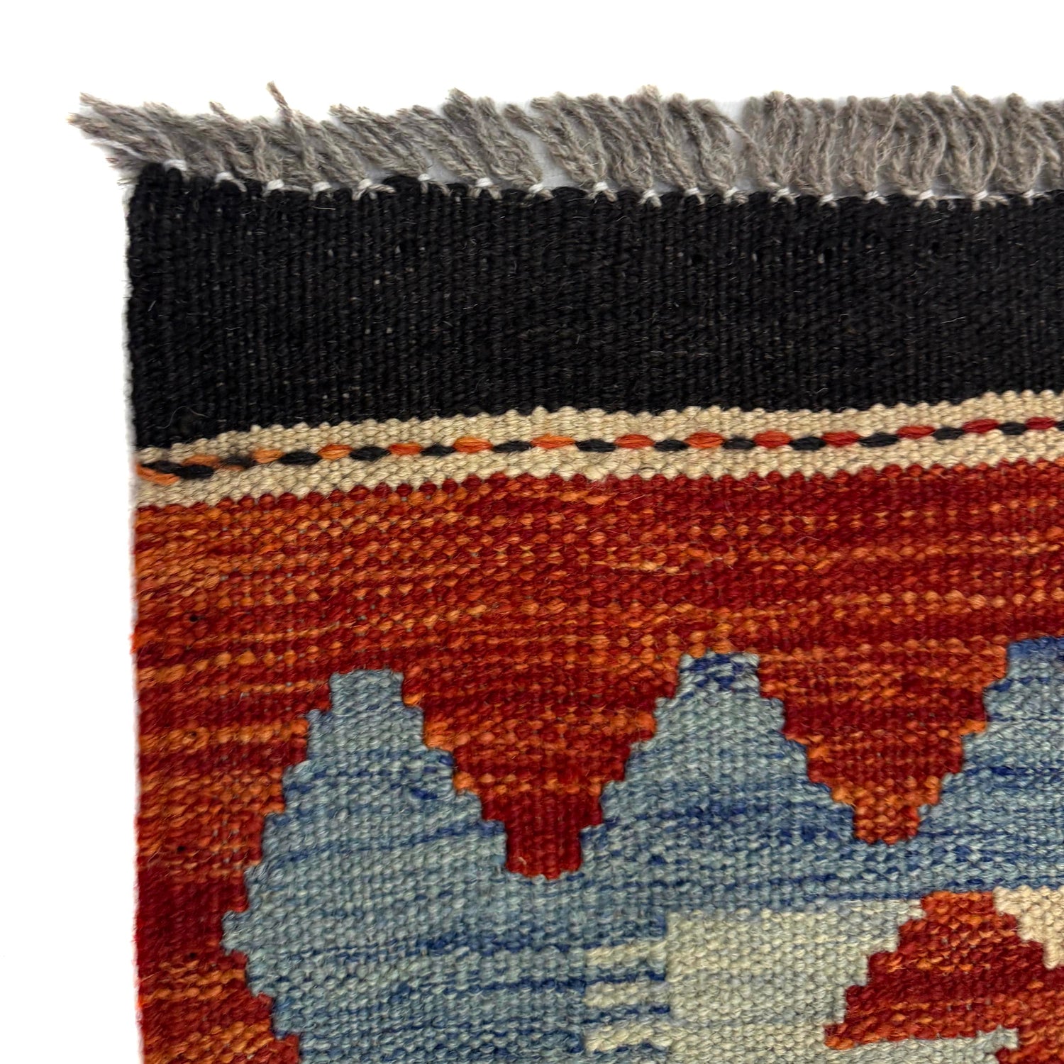 Handmade Multi Kilim Geometric 2x4 ft